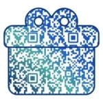 QR Code in Gift Shape