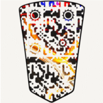 QR Code in Shield Shape